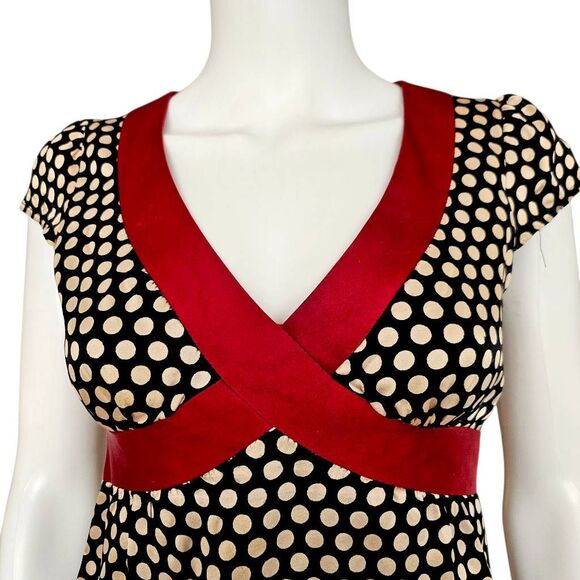 nanette lepore coquette silk babydoll top - Picture 3 of 8